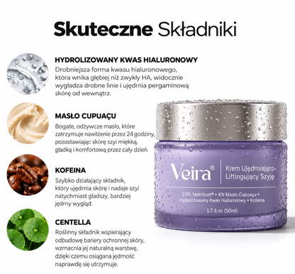 VEIRA Krem Ujędrniająco-Liftingujący Szyję